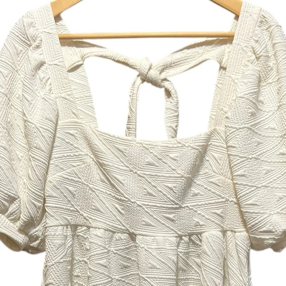 Free People Violet Mini Ivory Dress Size Small